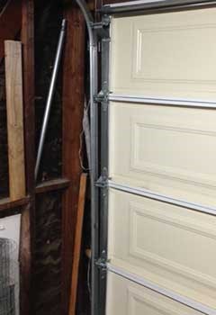 Garage Door Off Track Repair In Irvington